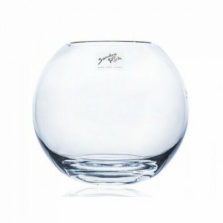 Sklenená váza Globe, 15,5 x 14 cm