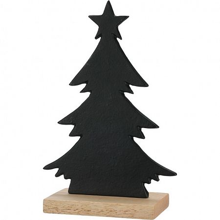 Vianočná dekorácia Tree silueta, 14,5 x 22 x 7 cm
